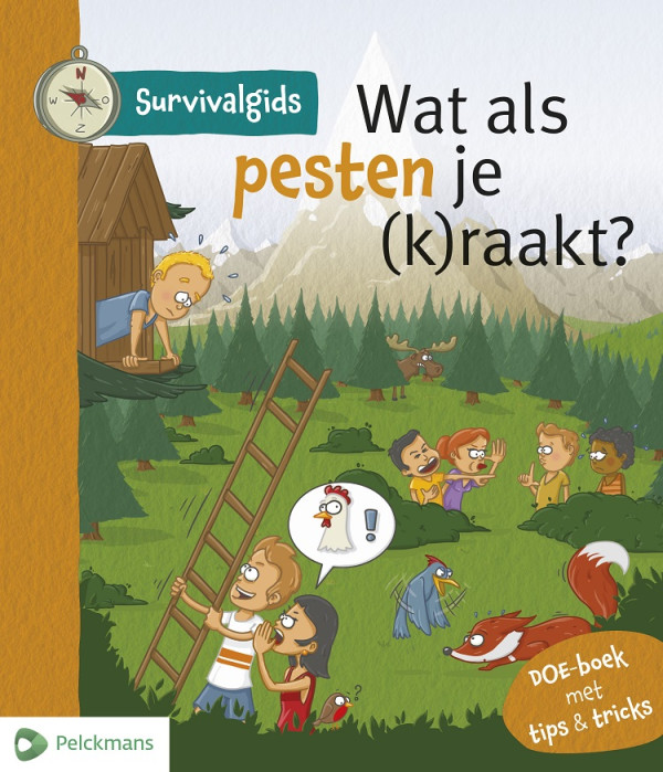 Omslag Survivalgids - Wat als pesten je (k)raakt?