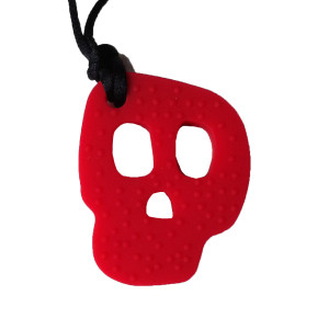 Afbeelding Chewigem skull rood