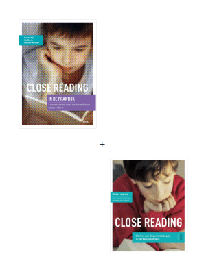 Omslag Close reading met Close reading in de praktijk - bovenbouw