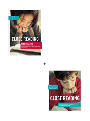 Omslag Close reading met Close reading in de praktijk - middenbouw